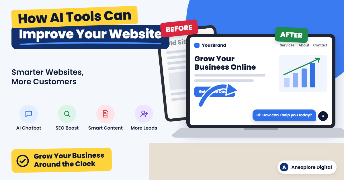 How AI Tools Can Improve Your Business Website